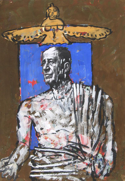 Hannes Scheucher_Oskar Kokoschka